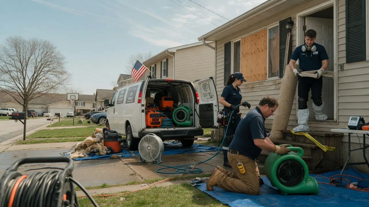 Water Damage Restoration in Lockbourne, OH near me